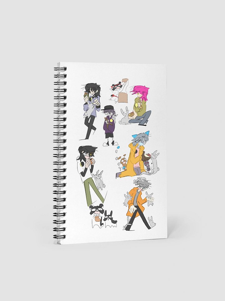 Moon Savers and Happy birthday art notebook September product image (1)
