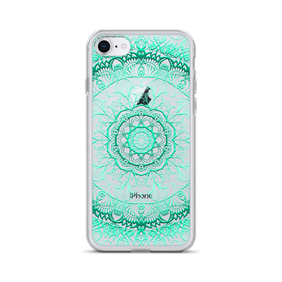 Turquoise Mandala iPhone® Case product image (3)