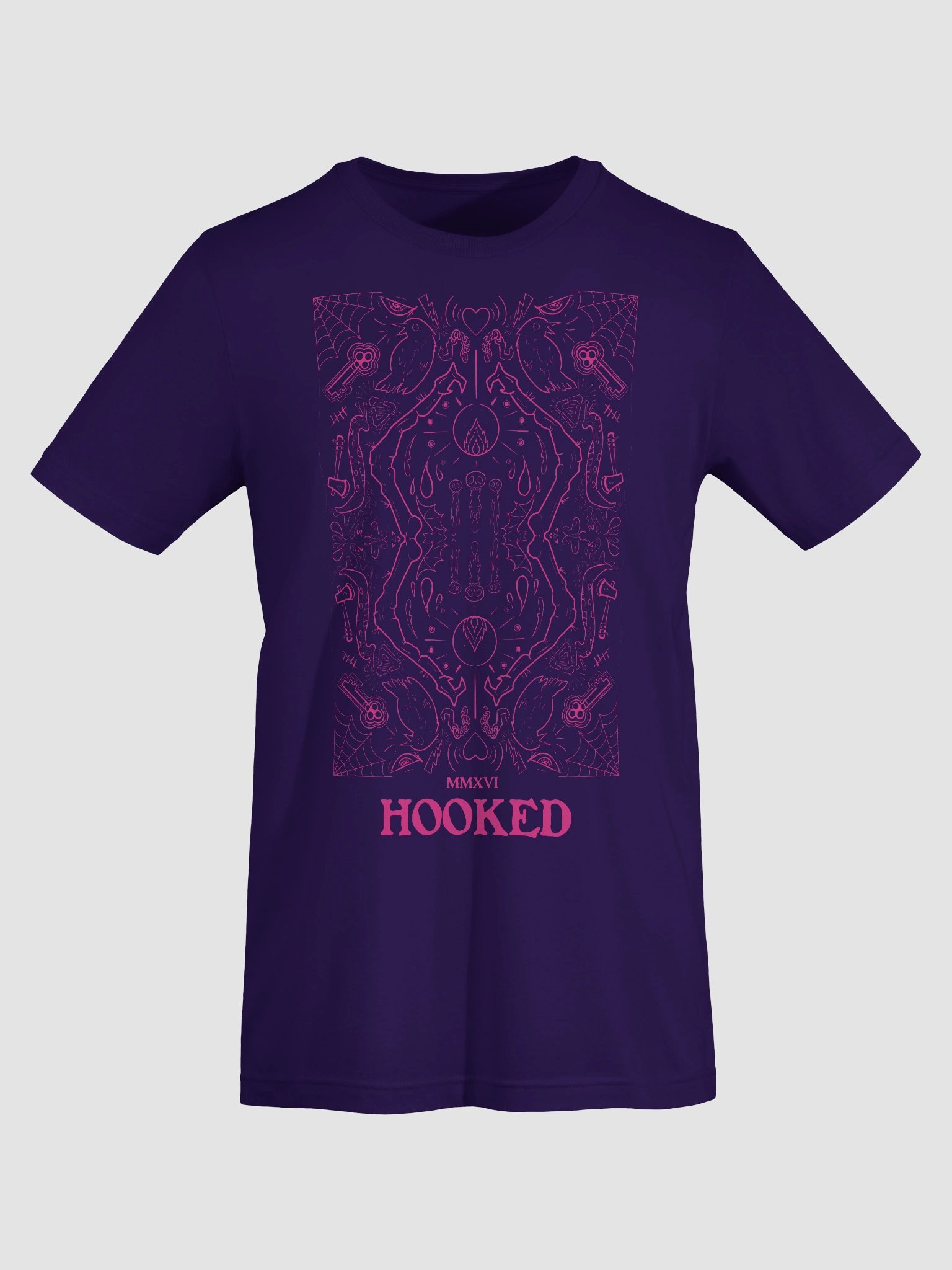 "Hooked" - Tee Pink Graphic Tee product image (7)