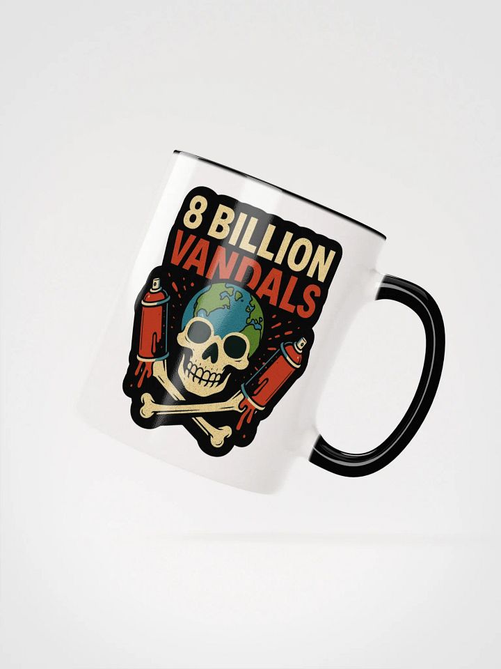 8 Billion Vandals Accent Mug product image (4)
