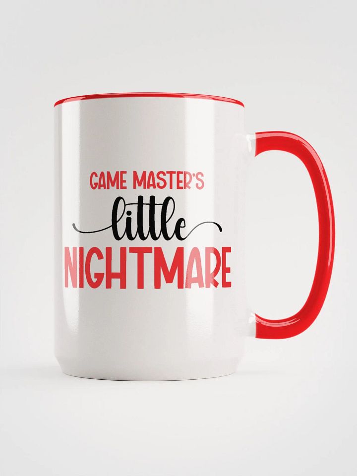 GM's Little Nightmare Mug (Red/Black) product image (6)