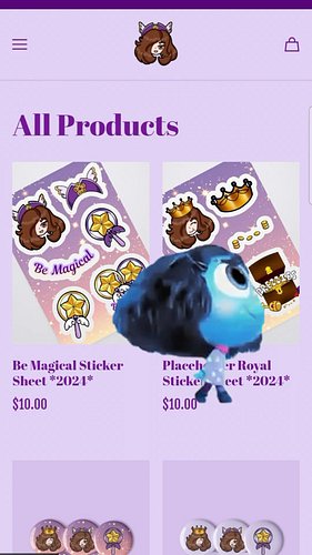 Sneak peek at the Fourthwall Shop! 

Clickable Link in my bio….if you can copy the description it is also down below ⬇️

http...