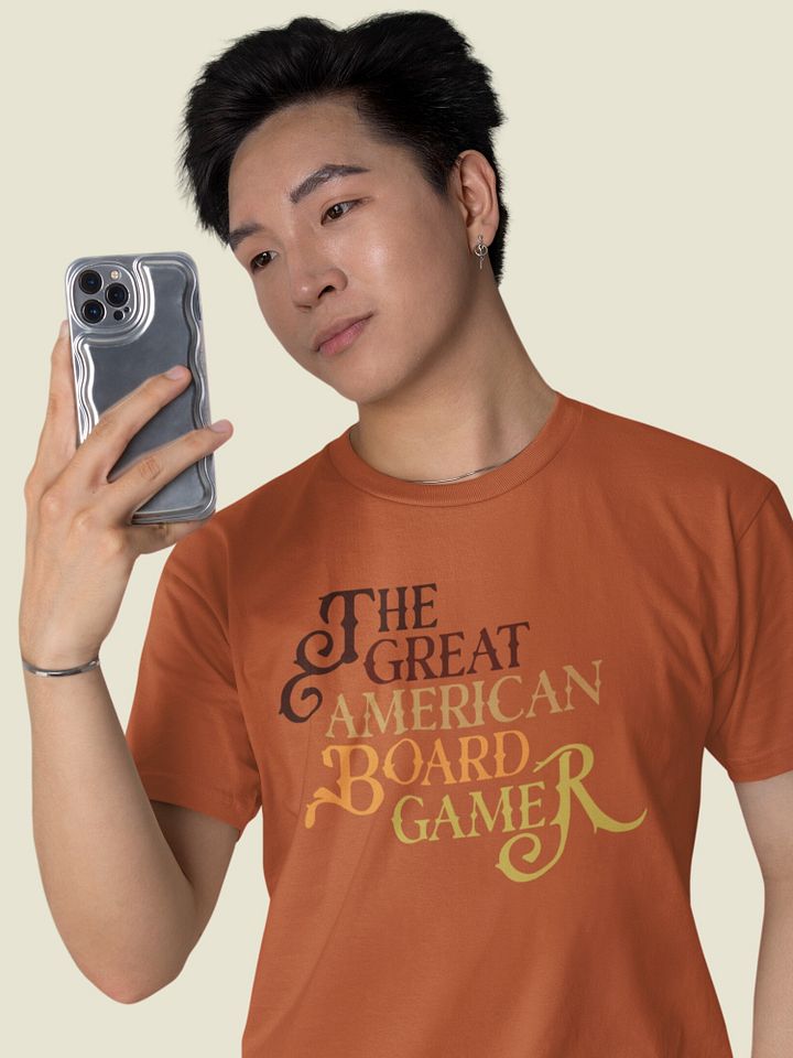 Great American Board Game Geek Retro T-shirt - Autumn product image (1)