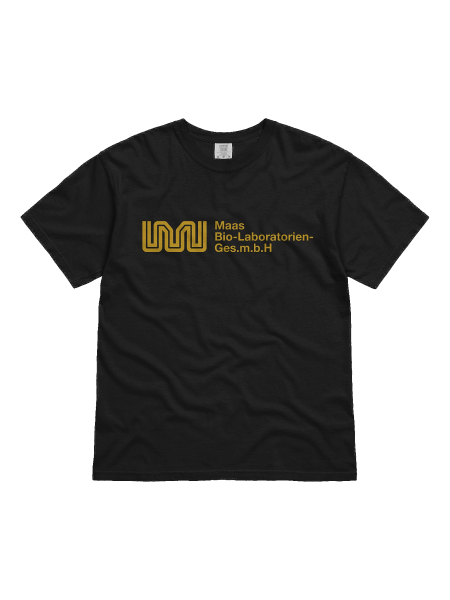 Neuromancer Maas Biolabs Logo T-Shirt product image (1)