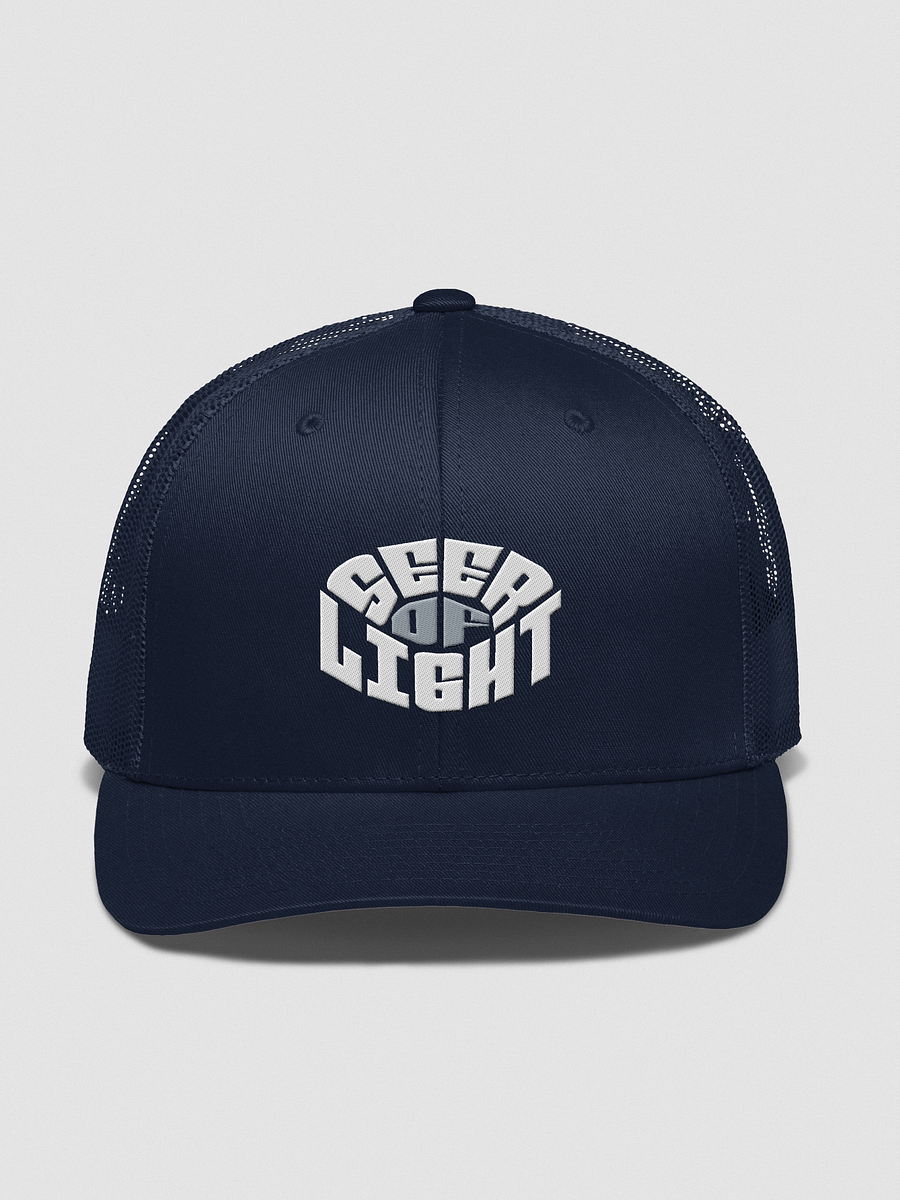 "SEER OF LIGHT" Retro Trucker Hat product image (5)