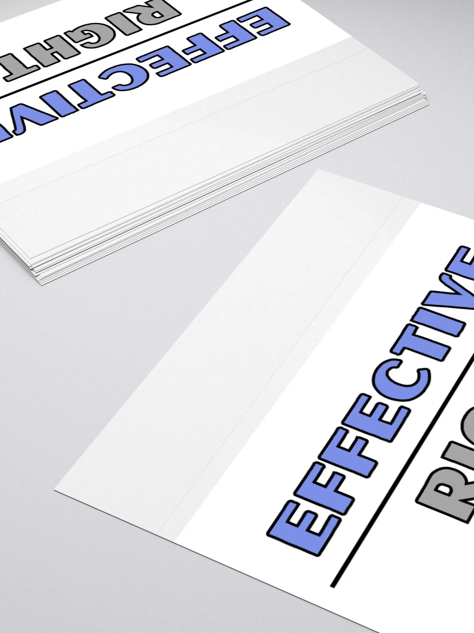 Effective Over Right Kiss Cut Stickers product image (10)