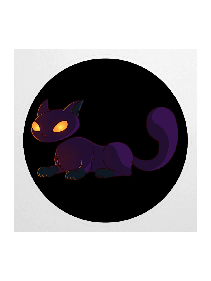 Infernal cat - Sticker product image (1)