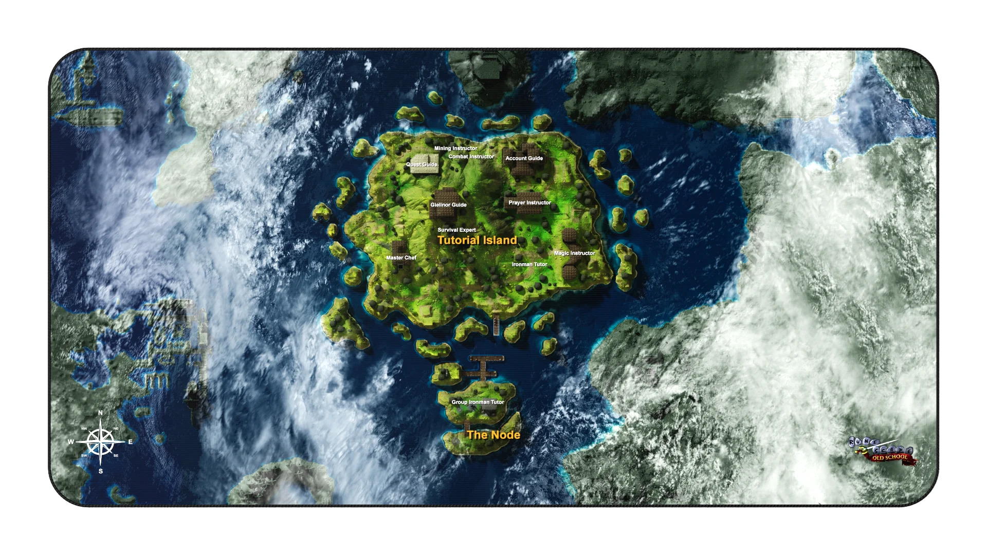 OSRS Tutorial Island Desk Mat product image (6)