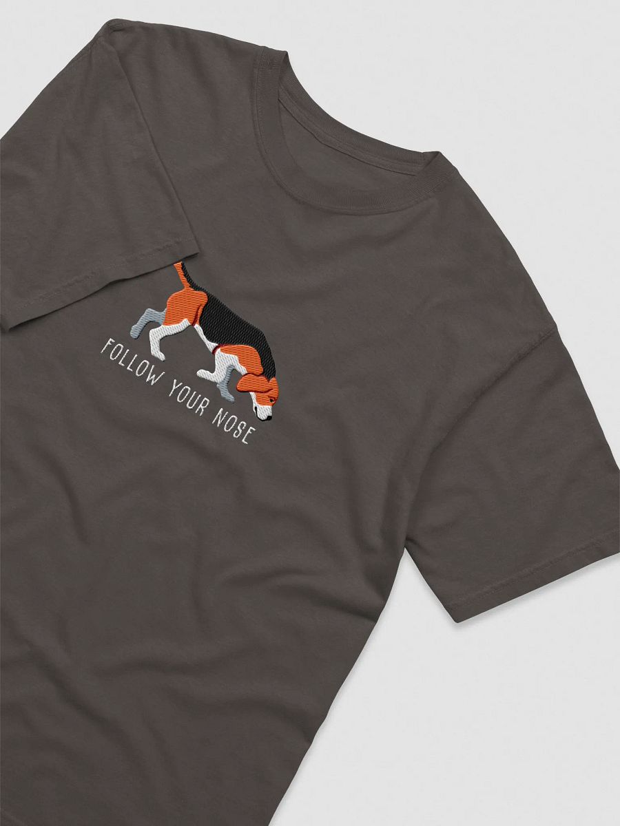 Follow Your Nose T-Shirt(Embroidered) of a Beagle product image (16)
