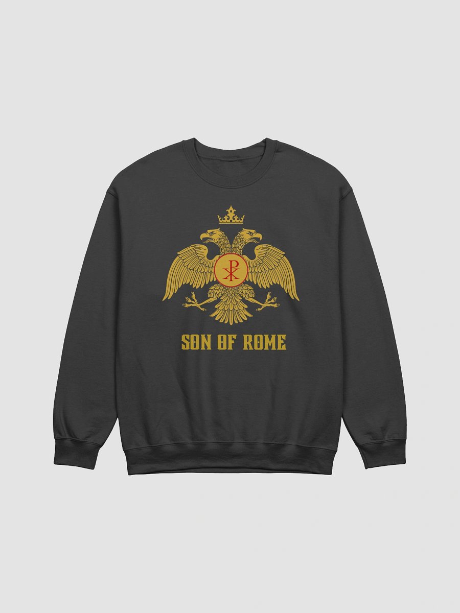 Byzantine roman eagle front tier Sweatshirt product image (2)
