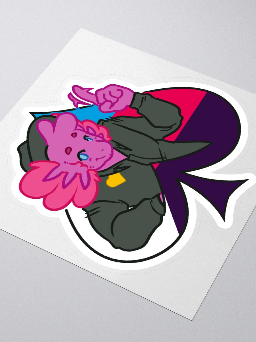 Poly in Spades | Kiss-Cut Sticker product image (3)