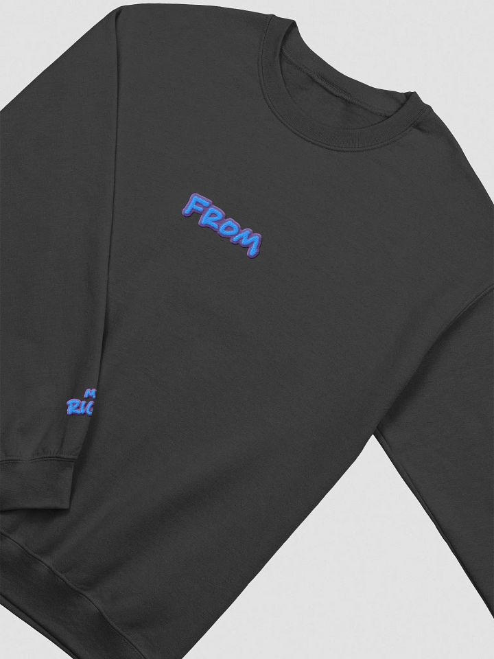 my left from my right embroidered crewneck (VIOLET DESIGN) product image (1)