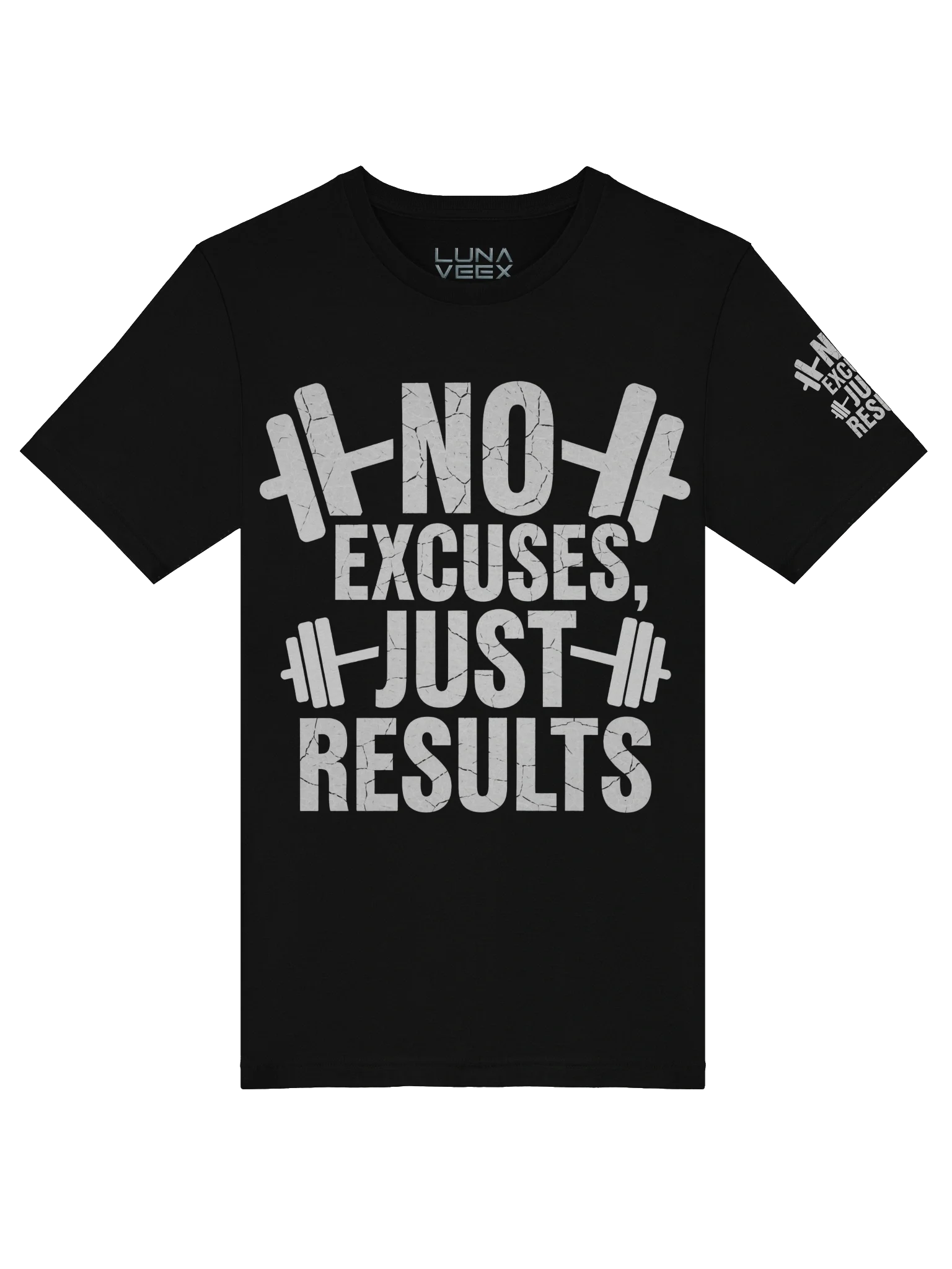LUNA VEEX, No Excuses, Just Results, World T-Shirt product image (5)