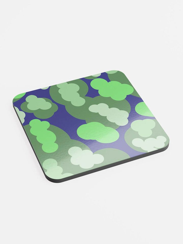 Green Clouds Coaster product image (2)