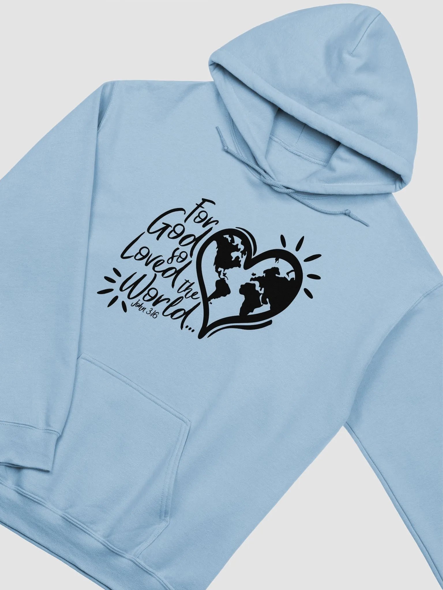 John 3:16 Midweight Outdoor Classic Hoodie product image (3)