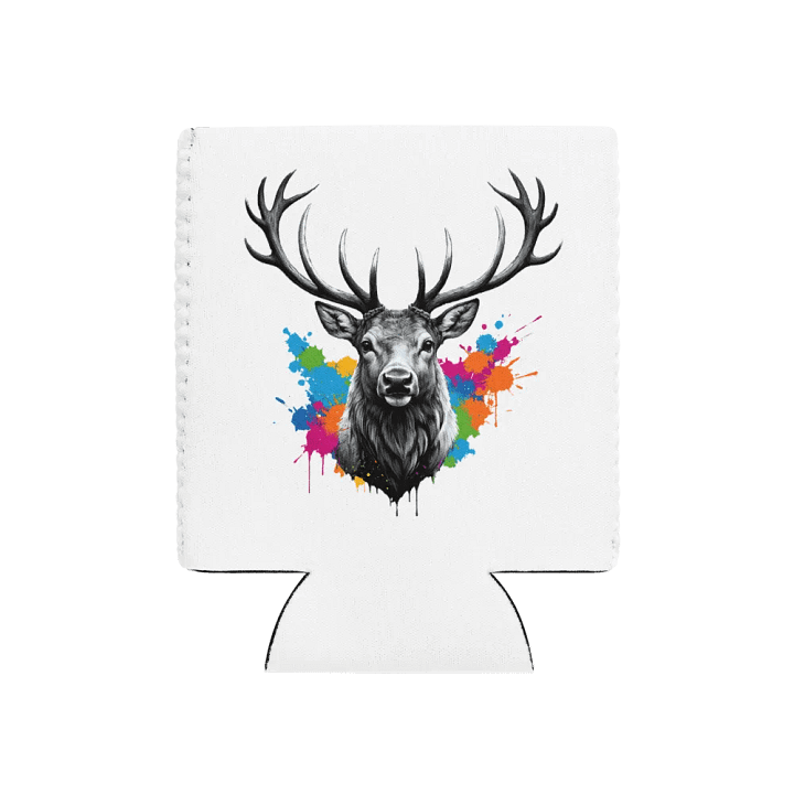 Colorful Elk Coozie 12oz product image (1)