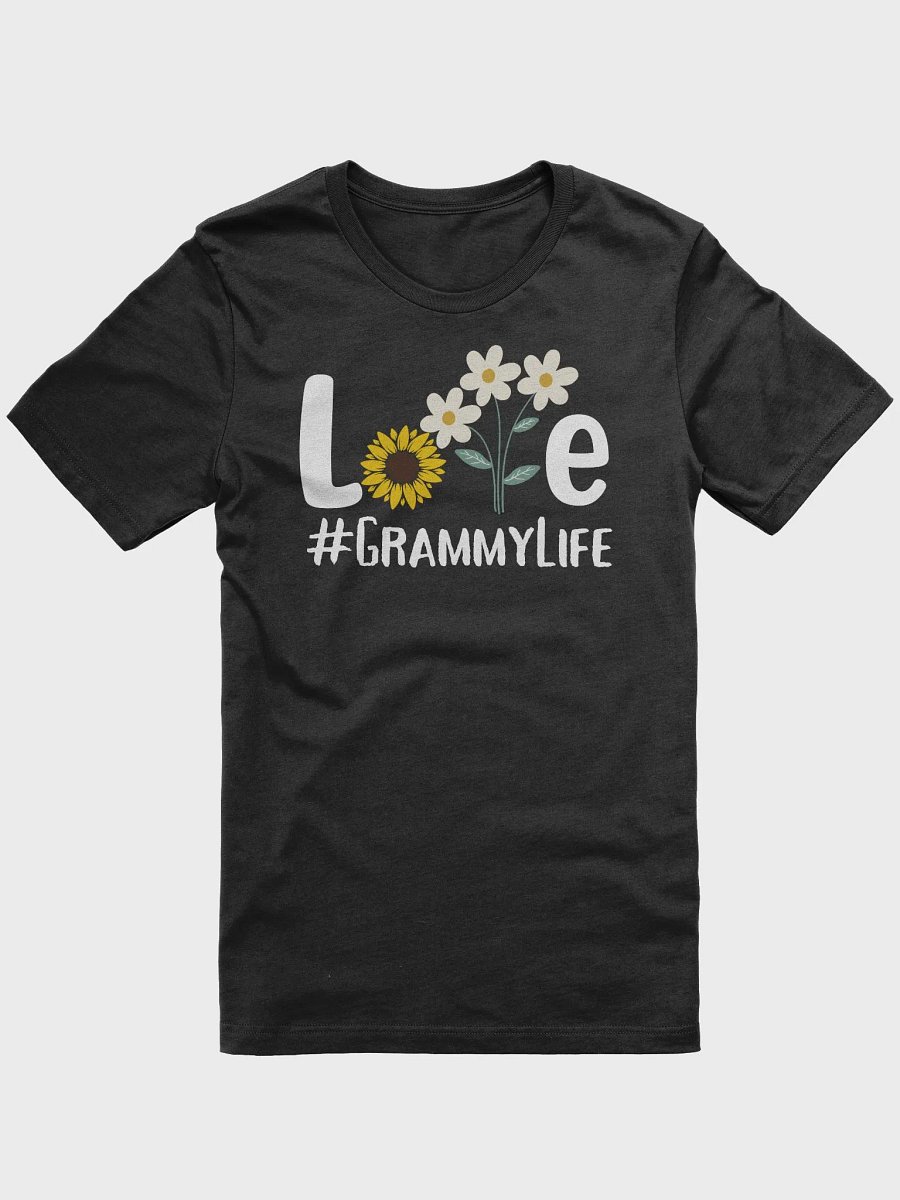 Love Grammy Life Flower Grandma Gift Unisex T-Shirt product image (1)