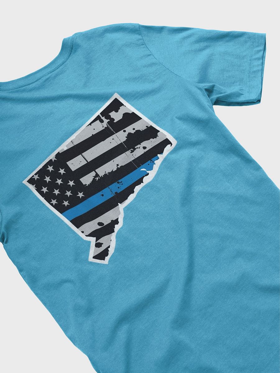 Thin Blue Line Connecticut Supersoft T-Shirt product image (33)