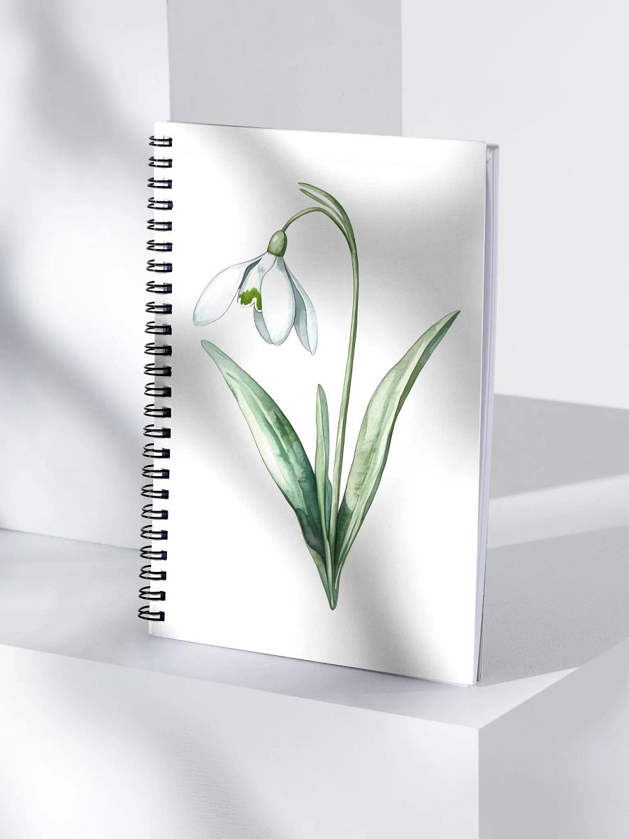 Snowdrop Notebook product image (4)