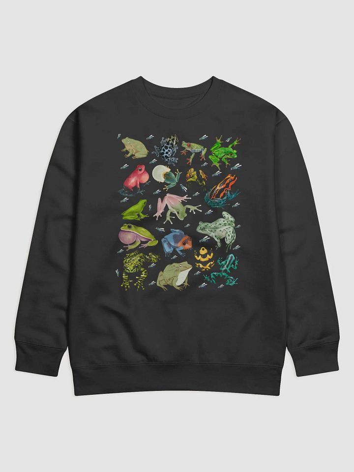 Frog Frenzy Illustrated Youth Sweatshirt product image (1)