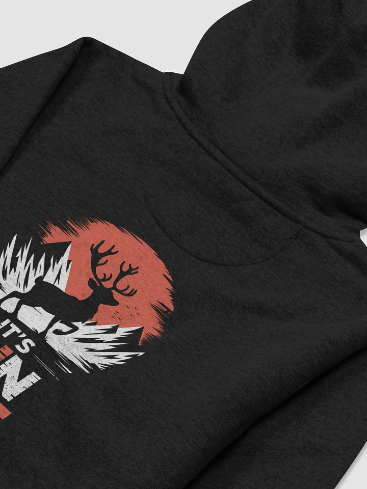 It's Fun Time Sunset Reindeer Christmas Hoodie product image (2)