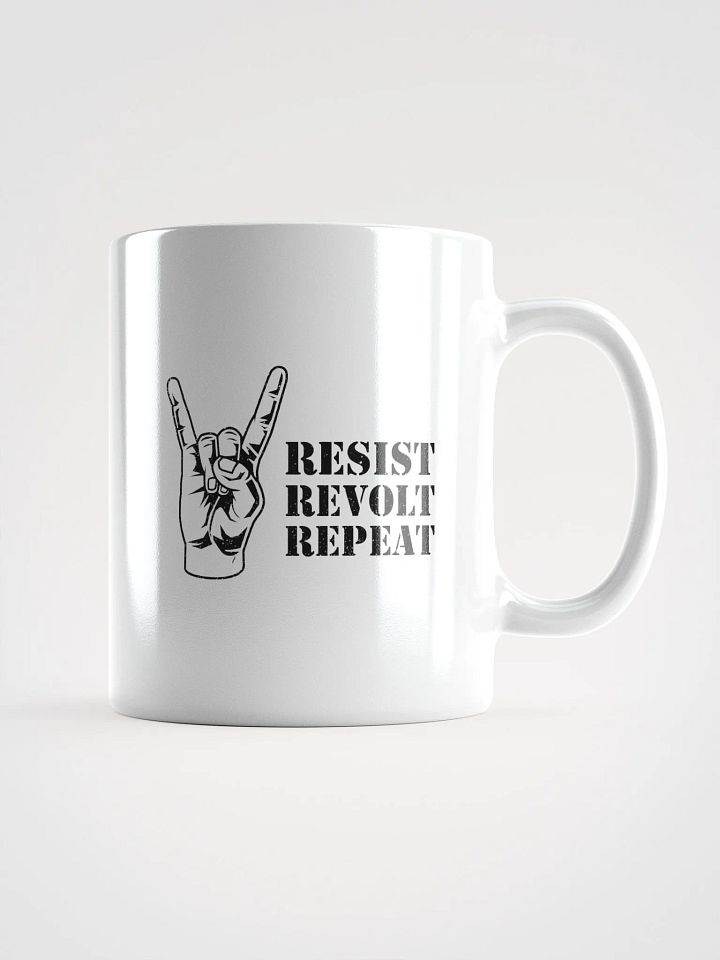 Rock On! Resist Revolt Repeat Coffee Mug product image (1)