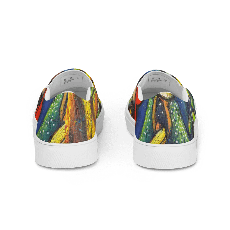 Dreamlike Rooster Canvas Slip-Ons product image (4)