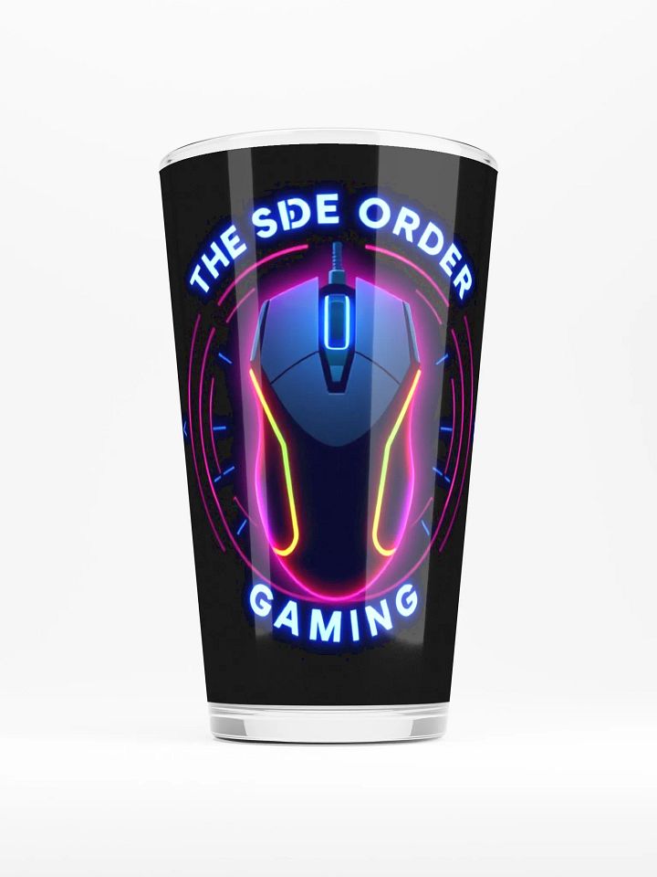 Neon Gaming Mouse Shaker Pint Glass product image (2)