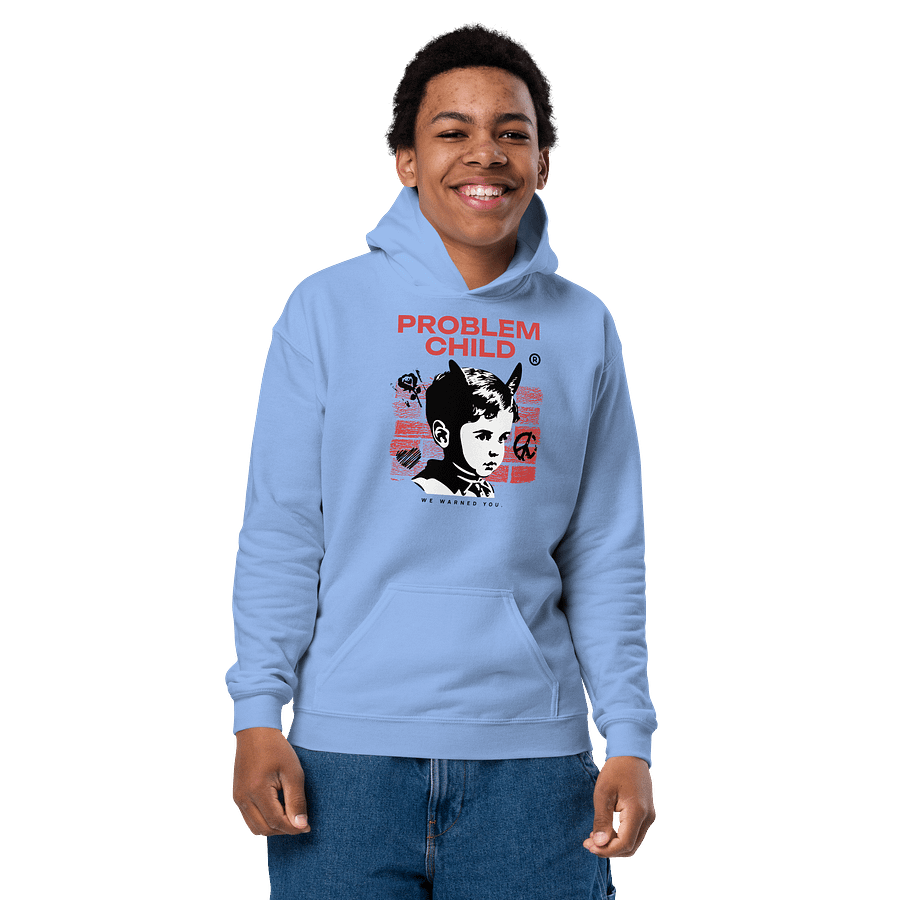 Problem Child | Unisex Gildan Youth Heavy Blend Hoodie product image (5)