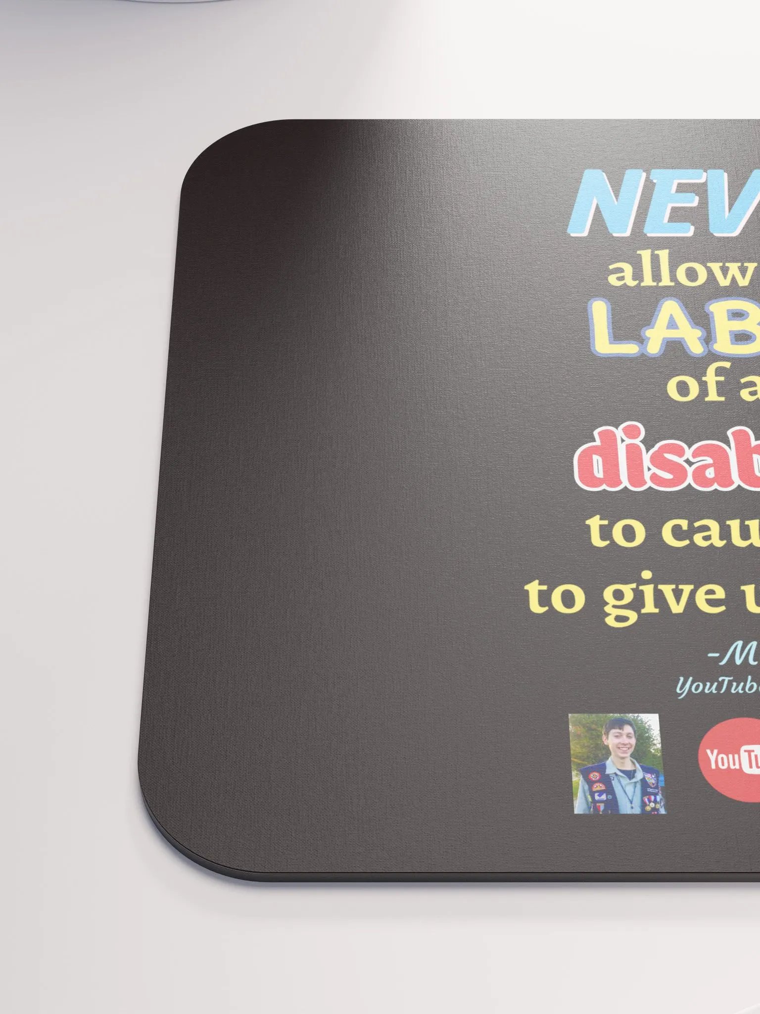 Mouse Pad [Quote 3] product image (6)