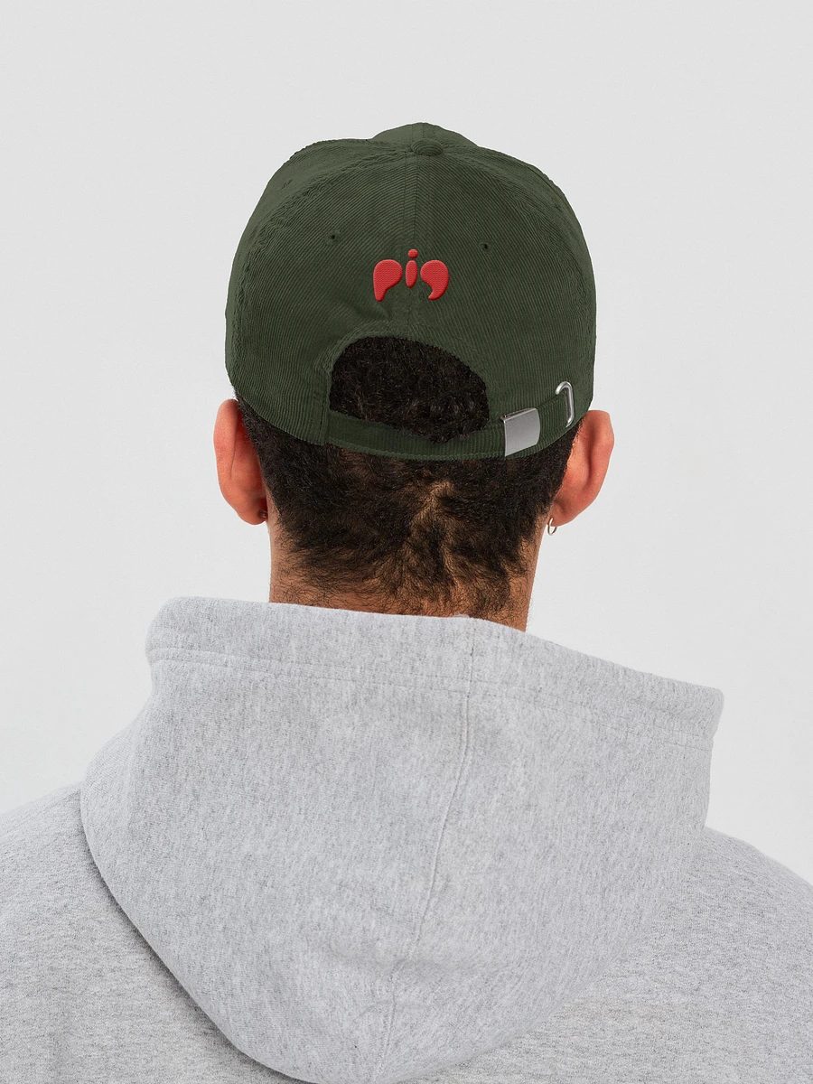 Red Pig · corduroy dad hat product image (7)