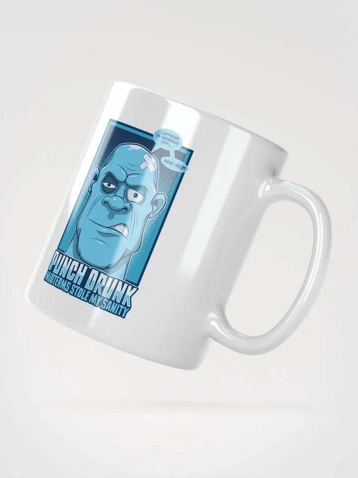 Funny College Coffee Mug – Retro Midterms Cartoon Design product image (2)