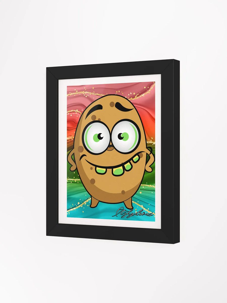 Whimsical Potato Power Framed Poster product image (3)