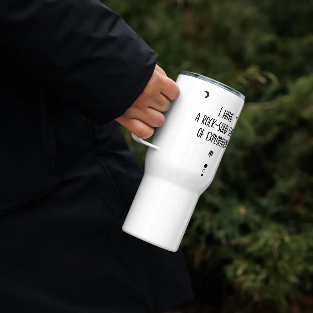 Travel tumbler with handle for a mountain hiker product image (9)