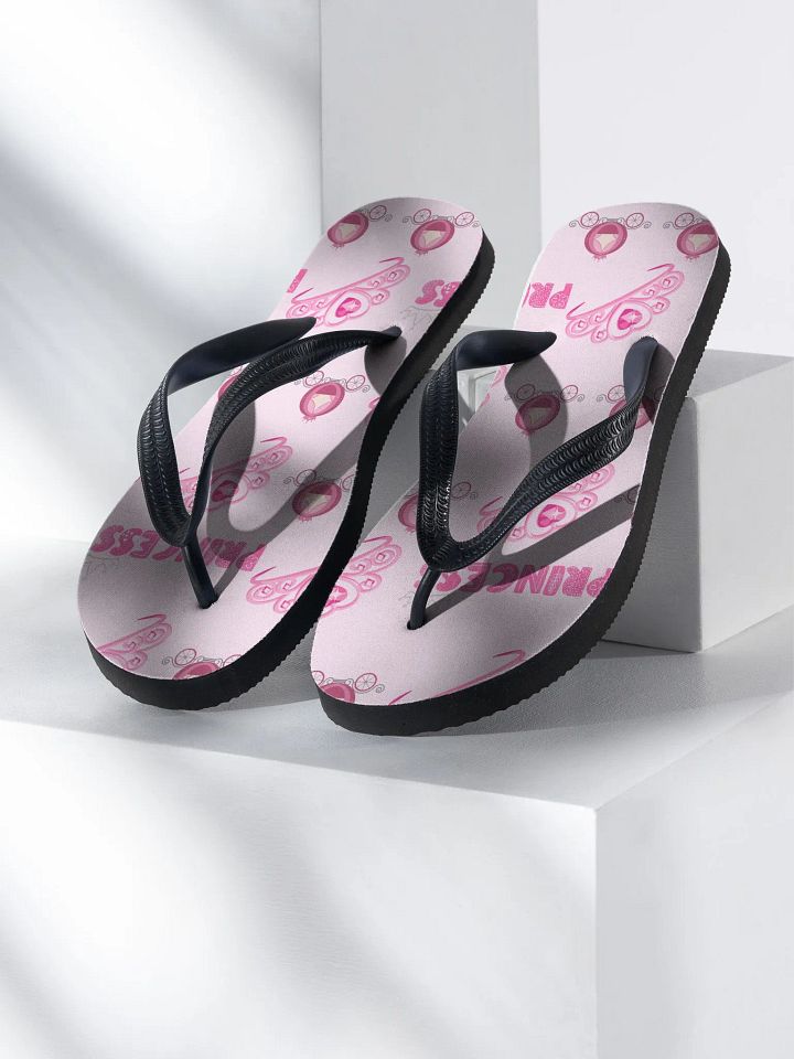 Pink Princess Flip Flops product image (1)
