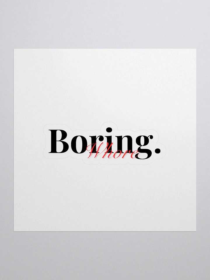 Boring.. product image (1)