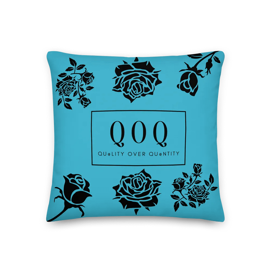 Rose Premium Pillow (Bright Summer Sky) product image (1)