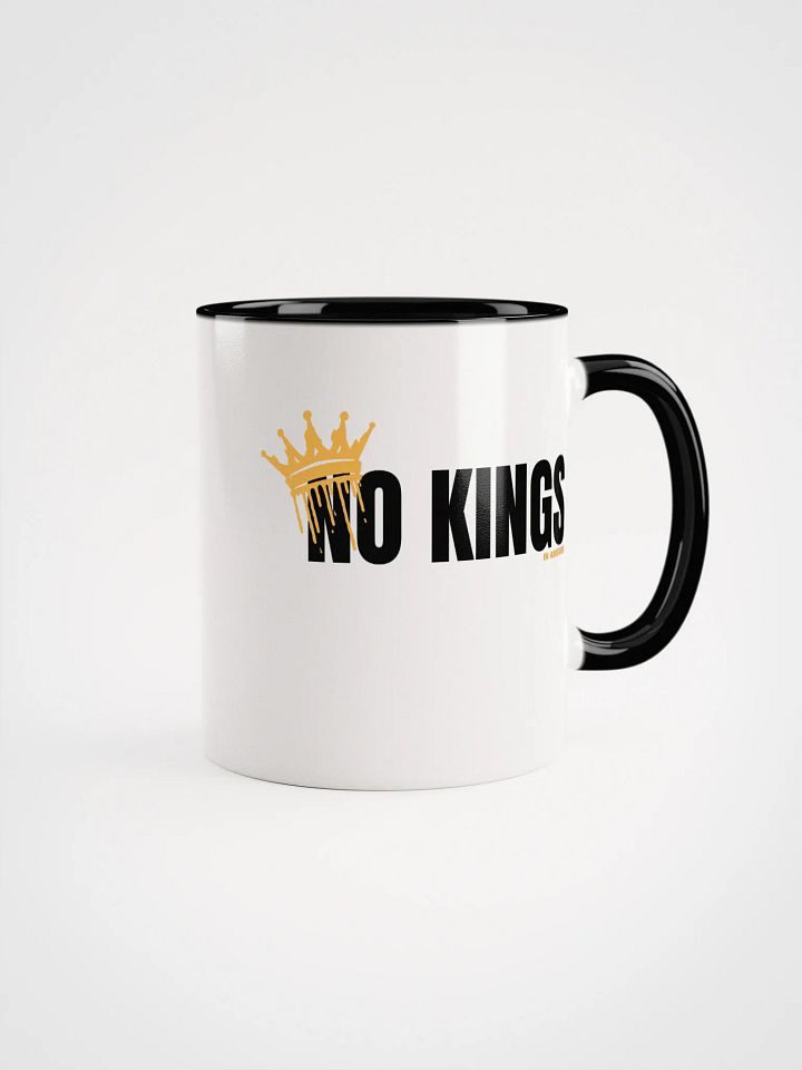 No Kings Royal Drip Crown Mug - Being Liberal product image (1)