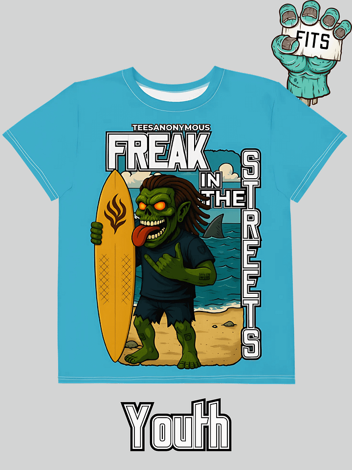 Youth Graphic Tee - Freak in the Streets v20 product image (1)