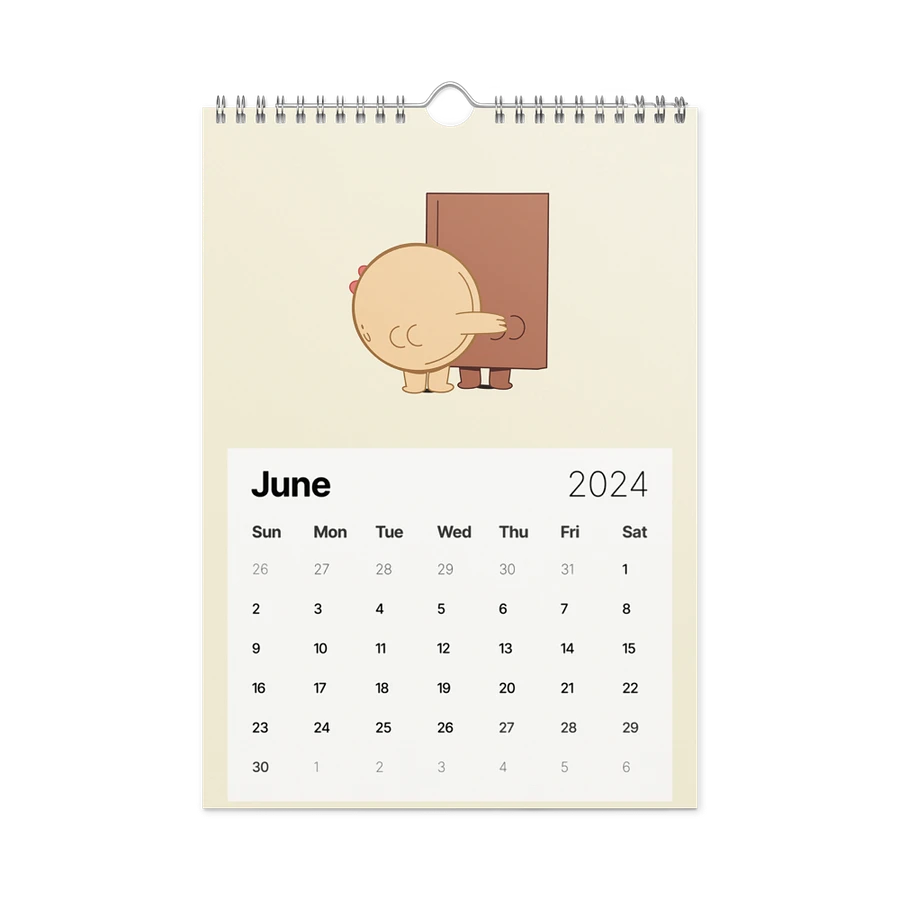 2024 Choco & Pancake Wall Calendar product image (12)
