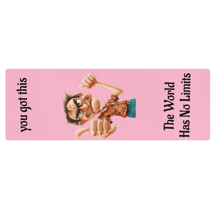Limitless Thumbs-Up Yoga Mat product image (1)