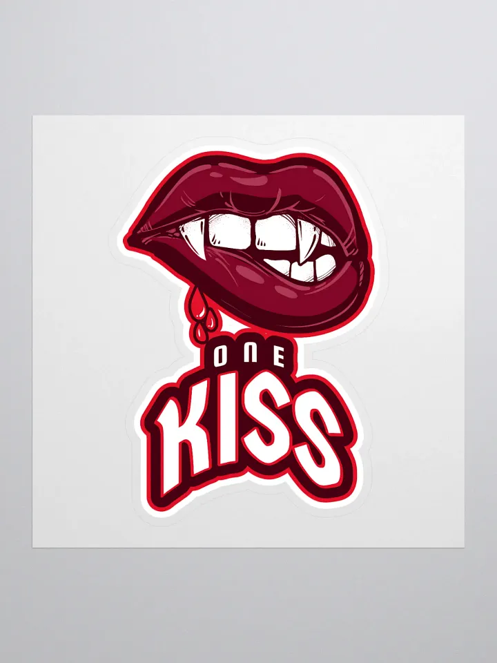 Vampiric Kiss Cut Stickers product image (1)