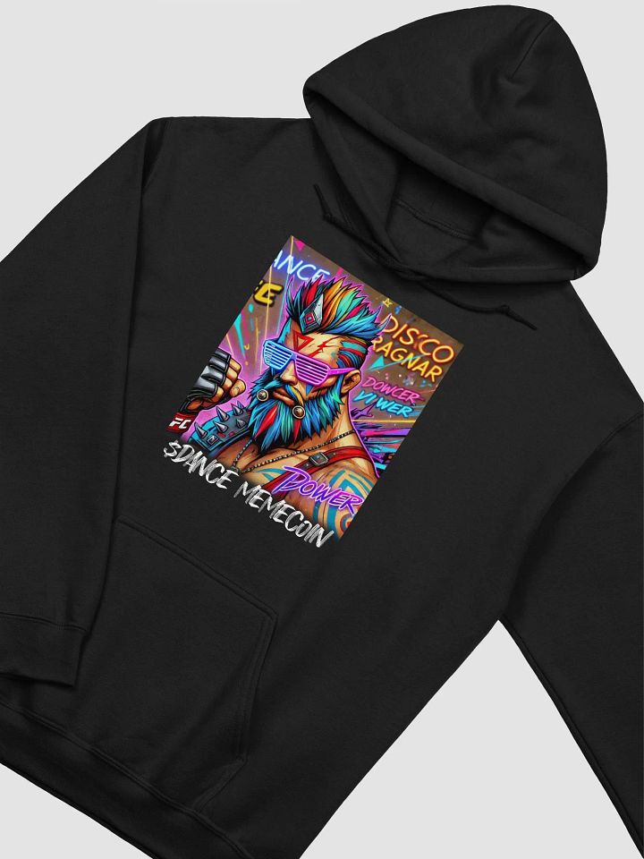 DANCE MEMECOIN - VIKING POWER - CLASSIC HOODIE - BLACK product image (1)