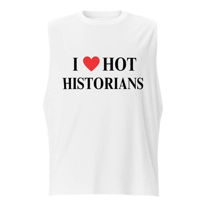 I HEART HOT HISTORIANS UNISEX TANK product image (2)