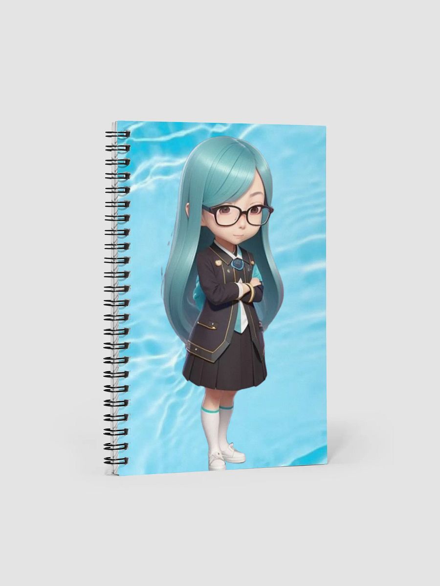 (AQUA CHIBI) K Spiral Notebook product image (1)