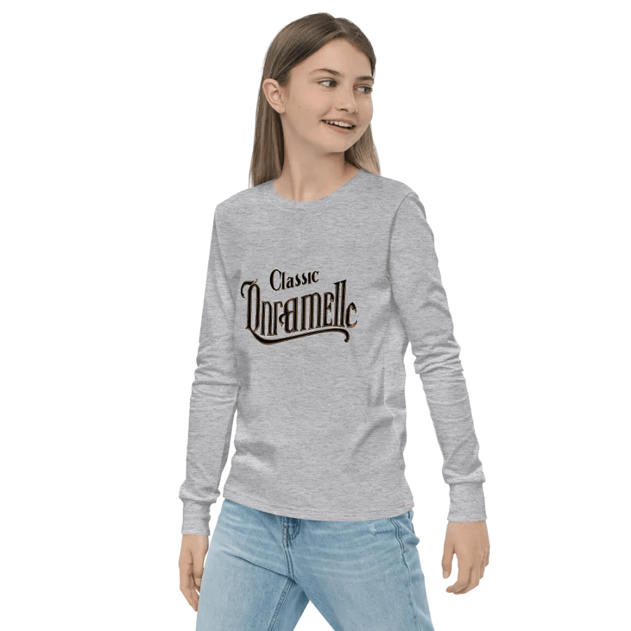 Classic Qnramelle Youth Long Sleeve Tee product image (9)