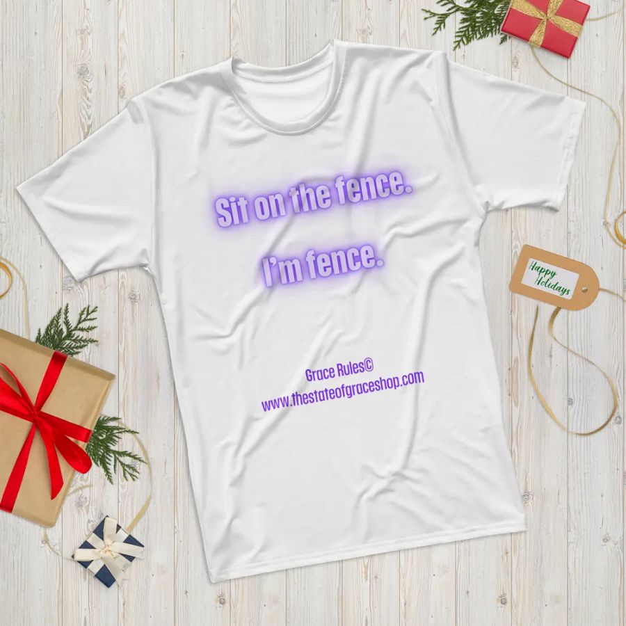 FUNNY TEES 4 U FOR MEN - “Sit on the fence. I’m fence.” product image (12)