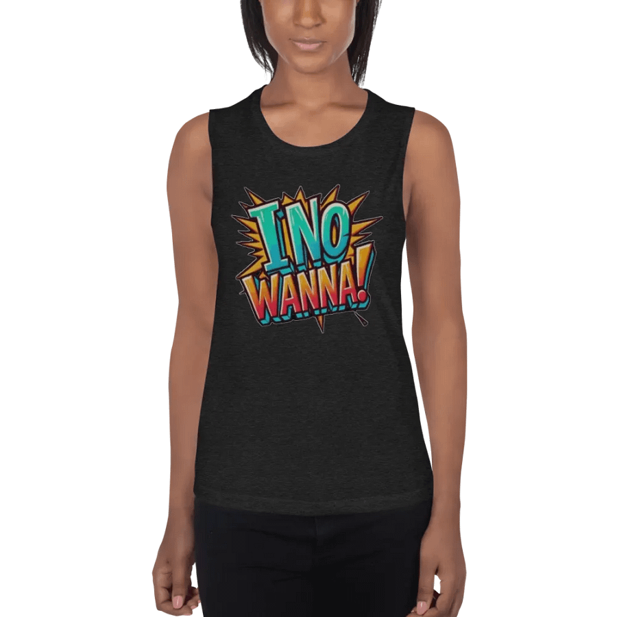 I no Wanna Womens Tee product image (1)