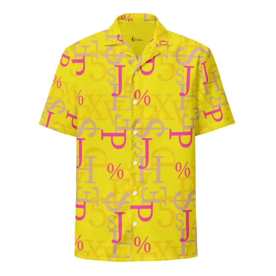 Typography Tango Yellow Shirt product image (1)