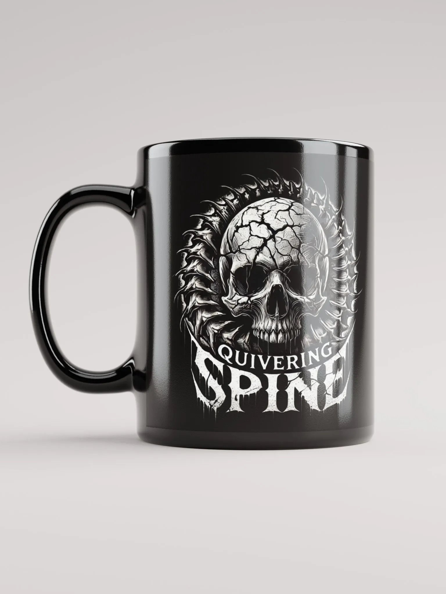 Cracked Skull Quivering Spine Mug product image (6)